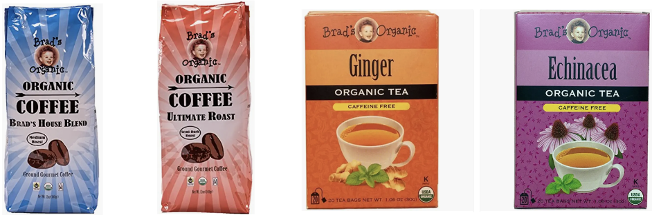 Brads Organic Coffee and Tea