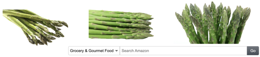Visit Amazon to shop for Asparagus.