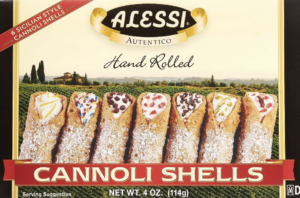 Alessi Hand Rolled Cannoli Shells